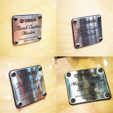 YAMAHA USED 中古 Maple Custom Absolute[22BD]＋Birch Custom Absolute[12TT，13TT，16FT][Made In Japan] 画像4