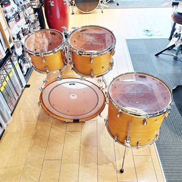 YAMAHA Absolute Hybrid Maple 4pc Drum Set [22BD，10TT，12TT，16FT/カラー：ヴィンテージナチュラル(VN)] 画像8