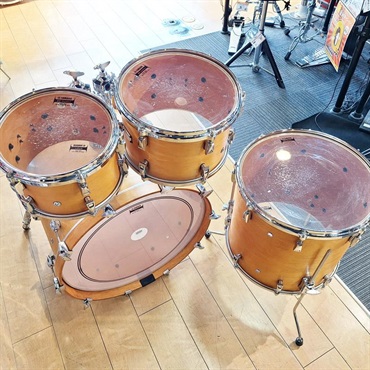 YAMAHA Absolute Hybrid Maple 4pc Drum Set [22BD，10TT，12TT，16FT/カラー：ヴィンテージナチュラル(VN)] 画像9