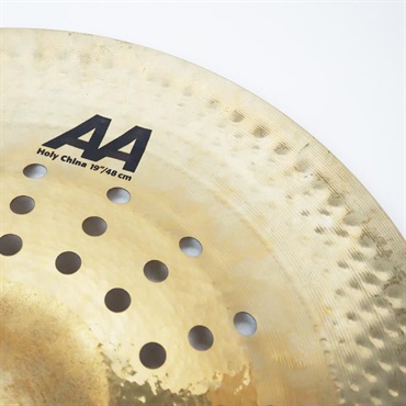 SABIAN USED 中古 AA Holy China 19 Brilliant [AA-19HC-B][1276g] 画像4