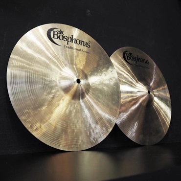 Bosphorus USED 中古 Traditional Series HiHat Dark 14 Pair [Top:956g/Bottom:1167g] 画像2