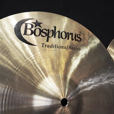 Bosphorus USED 中古 Traditional Series HiHat Dark 14 Pair [Top:956g/Bottom:1167g] 画像3