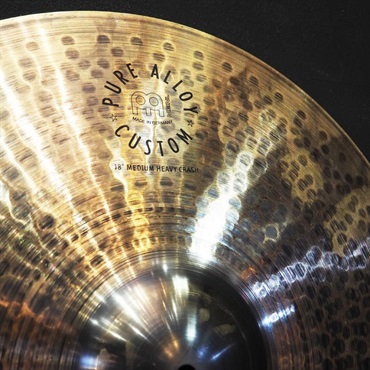 MEINL USED 中古 Pure Alloy Custom Medium Heavy Crash 18 [PAC18MHC][1446g] 画像2