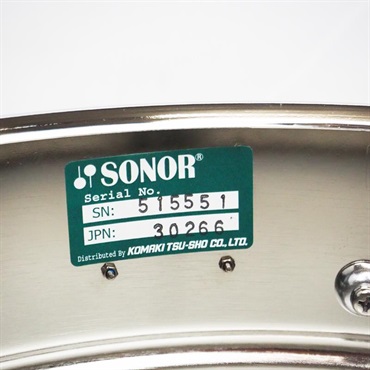 SONOR USED 中古 KS-14575SDS [KOMPRESSOR Series Steel 14×5.75] 画像8