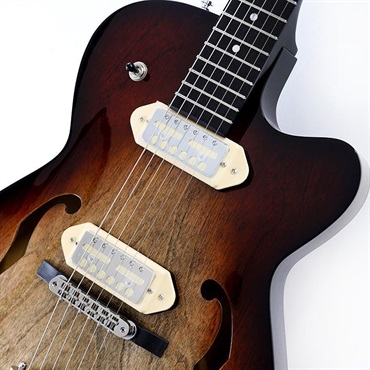 Godin 5th Avenue TL Vintage Burst HG Gold Foil 展示限定OUTLET！ 画像3