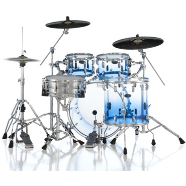 Pearl CRB524P/C #780 [CRYSTAL BEAT 4pc Drum Shell Pack / Glacier Fade] 【Pearl80周年/2026年限定カラー】 画像3