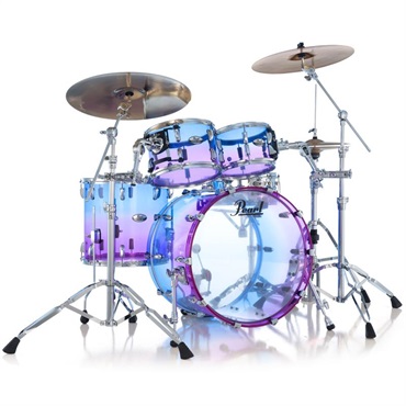 Pearl CRB524P/C #734 [CRYSTAL BEAT 4pc Drum Shell Pack / Cotton Candy Fade] 【Pearl80周年/2026年限定カラー】 画像5
