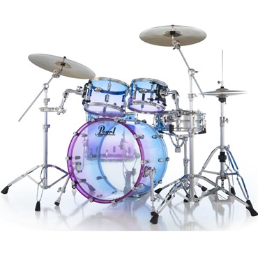 Pearl CRB524P/C #734 [CRYSTAL BEAT 4pc Drum Shell Pack / Cotton Candy Fade] 【Pearl80周年/2026年限定カラー】 画像6