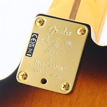 Fender USA 75th Anniversary American Professional II Custom Telecaster (2-Color Sunburst/Maple) 【The Spring Summer 2026 Campaign】 画像6