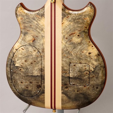 ALEMBIC SCSB4 Buckeye Resin [Stanley Clark Signature Deluxe w/Side LED's Blue] 画像2