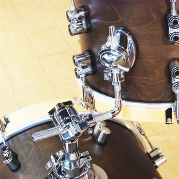 pdp by DW Concept Maple Classic Bop 3PC Kit [BD18，12TT，14FT/ Walnut Stain w/Natural Hoop]【店頭展示特価品】 画像3