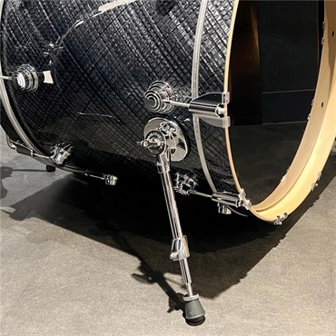 dw Collector's Hybrid Shell PurpleCore/Maple 4pc Drum Kit [BD22，FT16，TT12&10 / Grey Crystal] 画像6