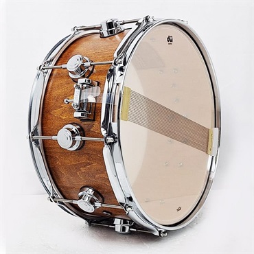 dw Collector's SonicPly Snare Drum 14x6.5 [Honey Stain Oil] 画像4