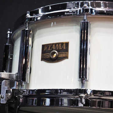 TAMA 【プライスダウン！】USED 中古 80s AW236 [Artwood Birch Snare Drum 14×6.5/Piano White] 画像2