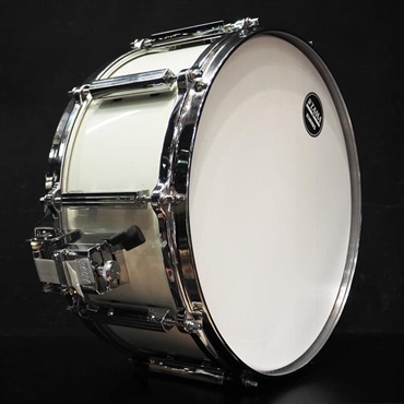 TAMA 【プライスダウン！】USED 中古 80s AW236 [Artwood Birch Snare Drum 14×6.5/Piano White] 画像3