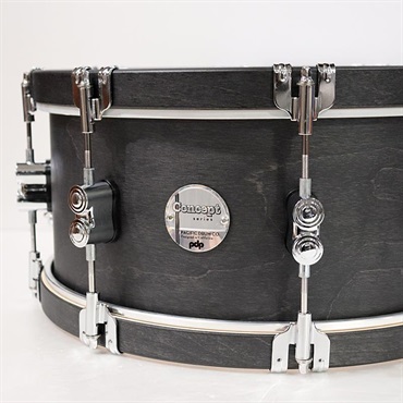 pdp by DW PDCC6514SSEE [Concept Classic Snare Drum 14''×6.5'' - Ebony Stain w/Ebony Hoops]【数量限定特価品】 画像1