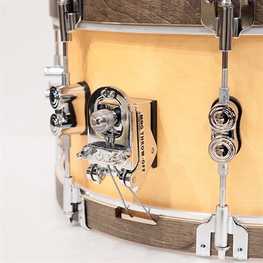 pdp by DW PDCC6514SSNW [Concept Classic Snare Drum 14''×6.5'' - Natural Stain w/Walnut Hoops]【数量限定特価品】 画像2