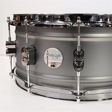 pdp by DW PDSN6514SSBNB [Concept Black Nickel over Brass Snare Drum 14''×6.5'']【数量限定特価品】 画像1