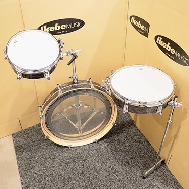 dw DRKTPFC03RKBD [Performance Series 3-Piece Low Pro Drum Kit - Black Diamond Finish Ply]【数量限定特価品】 画像1