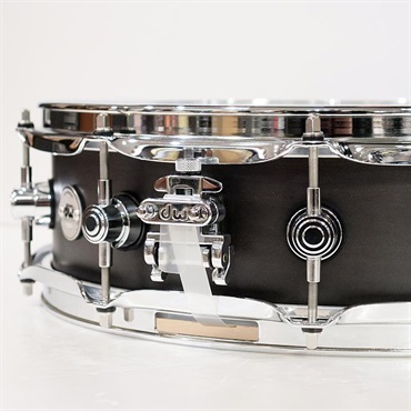 dw DRSO0414SSC107 [Collector's Pure Maple Snare Drum Standard Shell 14''×4'' - Ebony Satin Oil]【数量限定特価品】 画像2