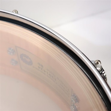 dw DRSO0414SSC107 [Collector's Pure Maple Snare Drum Standard Shell 14''×4'' - Ebony Satin Oil]【数量限定特価品】 画像8
