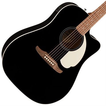 Fender Acoustics 【期間限定！アクセ11点セット付き！】California Standard Redondo CE Spruce Top Ivory Pickguard Black フェンダー 画像3