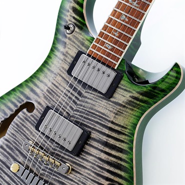 P.R.S. Wood Library McCarty 594 Semi-Hollow (Chacoal Jade Burst) SN.0420760 2025年生産品 画像3
