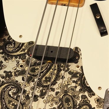 Fender Custom Shop Limited Edition '54 Precision Bass Journeyman Relic (Black Paisley)【Fender ロゴ入りキャンピングチェアプレゼント】 画像2
