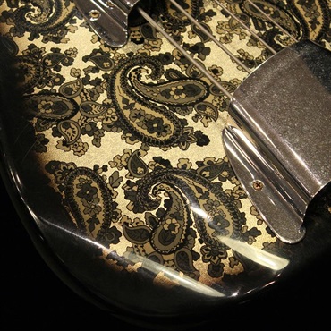 Fender Custom Shop Limited Edition '54 Precision Bass Journeyman Relic (Black Paisley)【Fender ロゴ入りキャンピングチェアプレゼント】 画像3