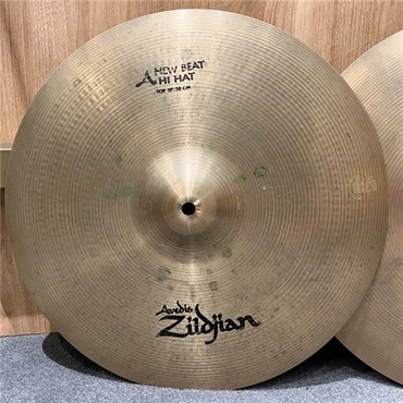 Zildjian USED 中古品 A Zildjian New Beat HiHat 15 pr [NAZL15NB.HHT/15NB.HHBM][1165g/1775g] 画像1