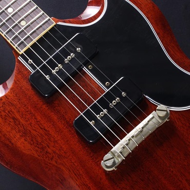 Gibson 【GIBSON×AQUBEストラッププレゼント】Murphy Lab 1963 SG Special Reissue Lightning Bar Ultra Light Aged (Medium Cherry) #505693 画像3