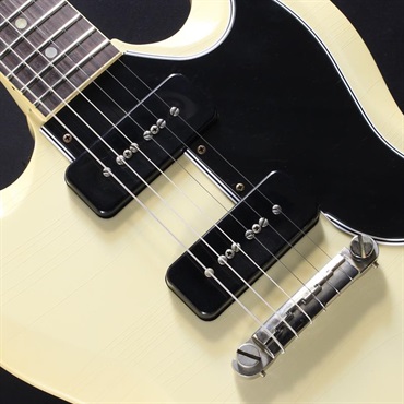 Gibson 【GIBSON×AQUBEストラッププレゼント】Murphy Lab 1963 SG Special Reissue Lightning Bar Ultra Light Aged (Polaris White) #504963 画像3