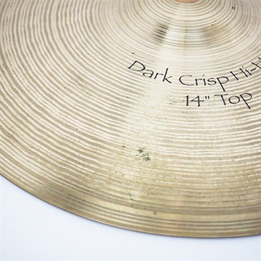 PAiSTe 【プライスダウン！】USED 中古 Signature The Paiste Line Dark Crisp HiHat 14 pair [Top:868g/Bottom:1496g] 画像3