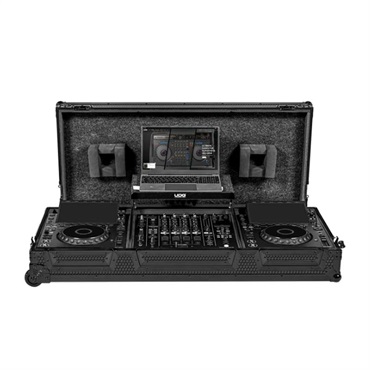 UDG U91111BL Ultimate フライトケースセット CDJ-3000X/A9 (ラップトップシェルフ&ホイール付)(ユーディージー) 画像1