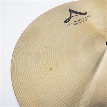 Zildjian USED 中古 A Zildjian New Beat HiHat 14 pair [NAZL14NB.HHT/14NB.HHBM][968g/1318g] 画像3