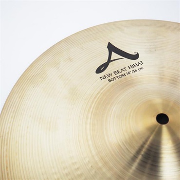 Zildjian USED 中古 A Zildjian New Beat HiHat 14 pair [NAZL14NB.HHT/14NB.HHBM][968g/1318g] 画像7