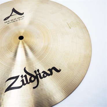Zildjian USED 中古 A Zildjian New Beat HiHat 14 pair [NAZL14NB.HHT/14NB.HHBM][968g/1318g] 画像8