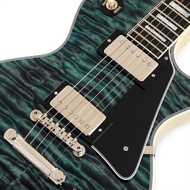 Gibson 【GIBSON×AQUBEストラッププレゼント】1968 Les Paul Custom 5A Quilt Top Nordic Blue w/TV White Back Gloss 【S/N 504238】 画像3