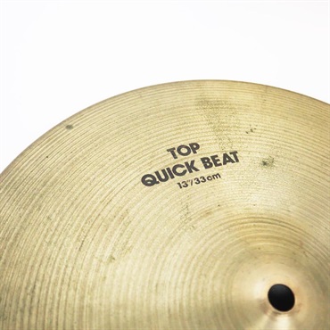 Zildjian USED 中古 A Zildjian Quick Beat HiHat 13 pair [Top:858g/Bottom:942g] 画像3