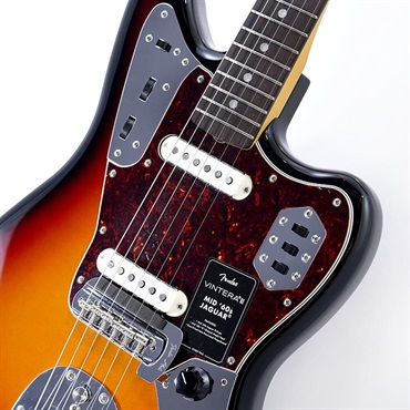 Fender MEX Vintera III Mid '60s Jaguar (3-Color Sunburst/Rosewood) 画像3