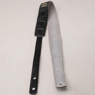 AQUBE MUSIC PRODUCTS 【国産本革ストラップ】COW HAIR(Black) / SLIM / L-Size(エレアコ専用テイル) 画像3