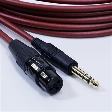 Noah’sark PASSGO RED XFT Cable (1.5m)(パスゴーレッド)(ラインケーブル)(XLRメス-TRS)(XLR(F)-6.3(3極))(日本製) 画像1