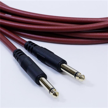Noah’sark PASSGO RED TS PHONE Cable (1.5m)(パスゴーレッド)(ラインケーブル/ギターケーブル/楽器用ケーブル)(Phone-Phone)(6.3(2極)-6.3(2極)， ｽﾄﾚｰﾄ-ｽﾄﾚｰﾄ)(日本製) 画像1