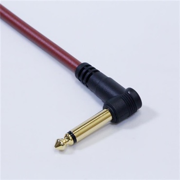 Noah’sark PASSGO RED TS PHONE Cable (L型)(1.5m)(パスゴーレッド)(ラインケーブル/ギターケーブル/楽器用ケーブル)(L型 Phone-Phone)(6.3(2極)-6.3(2極)， L字-ｽﾄﾚｰﾄ)(日本製) 画像2