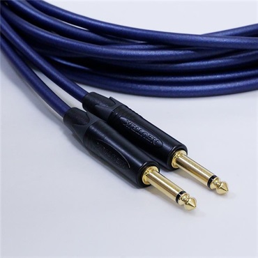 Noah’sark PASSGO BLUE TS PHONE Cable (3.0m)(パスゴーブルー)(ラインケーブル/ギターケーブル/楽器用ケーブル)(Phone-Phone)(6.3(2極)-6.3(2極)， ｽﾄﾚｰﾄ-ｽﾄﾚｰﾄ)(日本製) 画像1