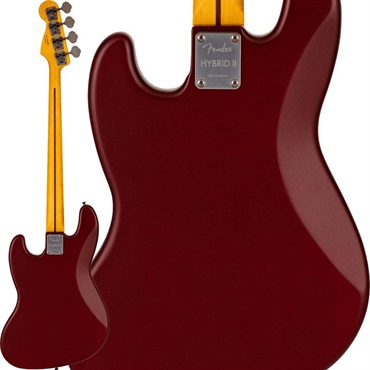Fender Made in Japan Hybrid II 2026 Collection Jazz Bass Satin Metallic (Matte Inferno Red/Rosewood) 【The Spring Summer 2026 Campaign】 画像1