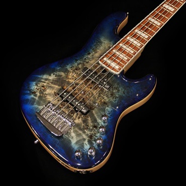 MAYONES Jabba Custom EP5 (3A Eye Poplar / Trans Jeans Black 3Tone Blue Burst Gloss) 画像1