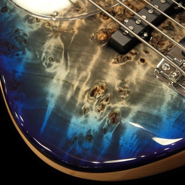 MAYONES Jabba Custom EP5 (3A Eye Poplar / Trans Jeans Black 3Tone Blue Burst Gloss) 画像3