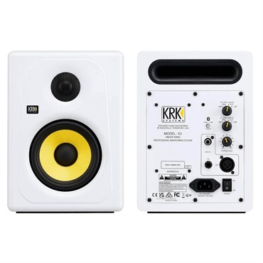 KRK KREATE 5 WHITE Limited Edition (ペア)(限定カラー)(ケーアールケー)(モニタースピーカー)(5インチ)(パワードモニター) 画像1