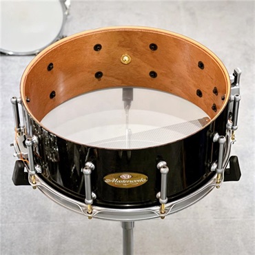 Pearl USED 中古品 Masterworks Snare Drum [14×5.5 / Black Mist Tamo] 画像4